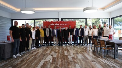 Samsunspor'da bayramlaşma töreni! - HT Spor